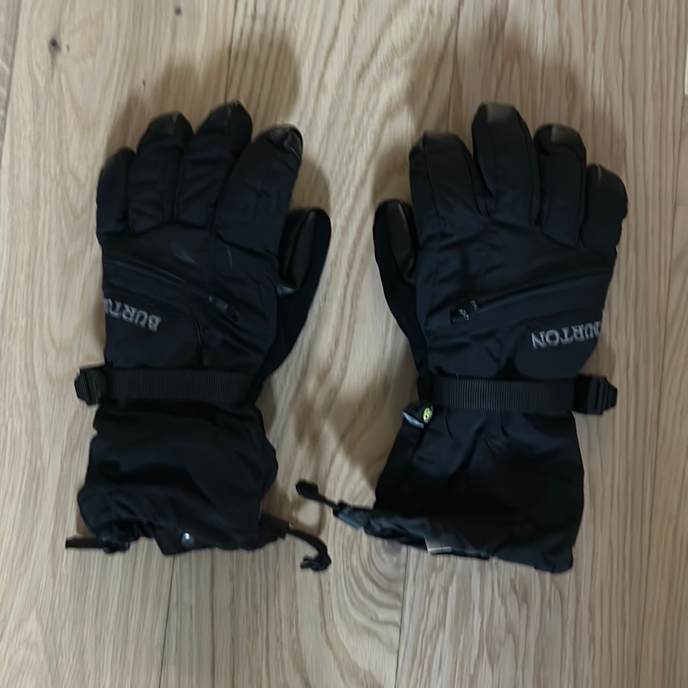 Kids Burton Skiing / Snowboard Gloves M Black